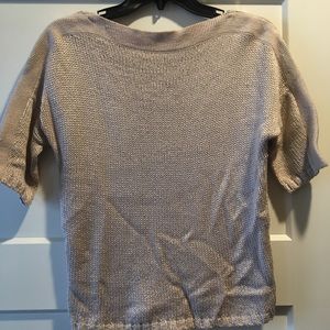 Blush Pink Gap Sweater w/ zippers